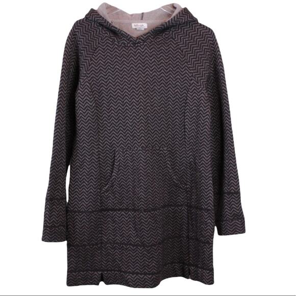 TELLURIDE Sweater Dress Wool Blend in Brown Size Medium - Picture 1 of 7